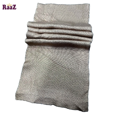 Picture of Light Brown Solid Color Trendy Stylish Fashion Soft Scarf, Men's And Women' Woolen Winter Muffler