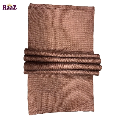 Picture of Brown Solid Color Trendy Stylish Fashion Soft Scarf, Men's And Women' Woolen Winter Muffler