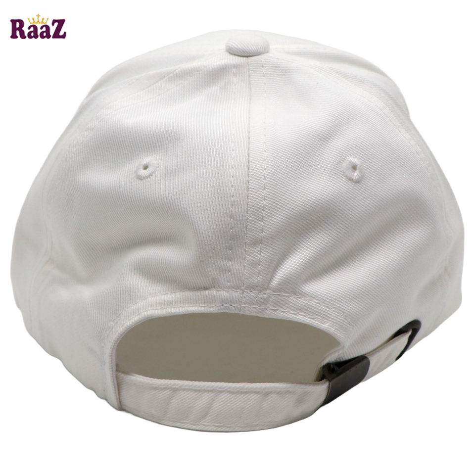 Picture of White Embroidery Logo Premium Curved Visor Cap