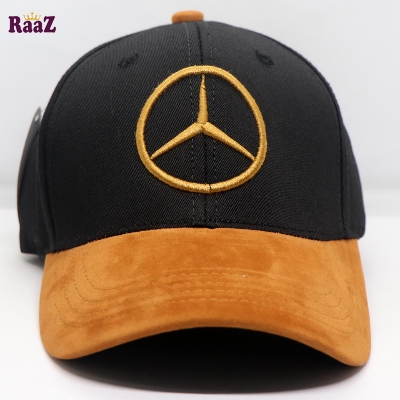 Picture of Mercedes Embroidery Logo Velvet Curved Cap