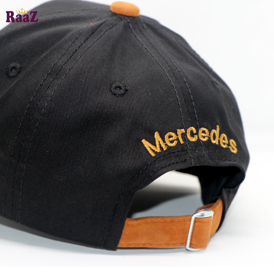 Picture of Mercedes Embroidery Logo Velvet Curved Cap