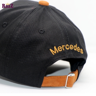 Picture of Mercedes Embroidery Logo Velvet Curved Cap