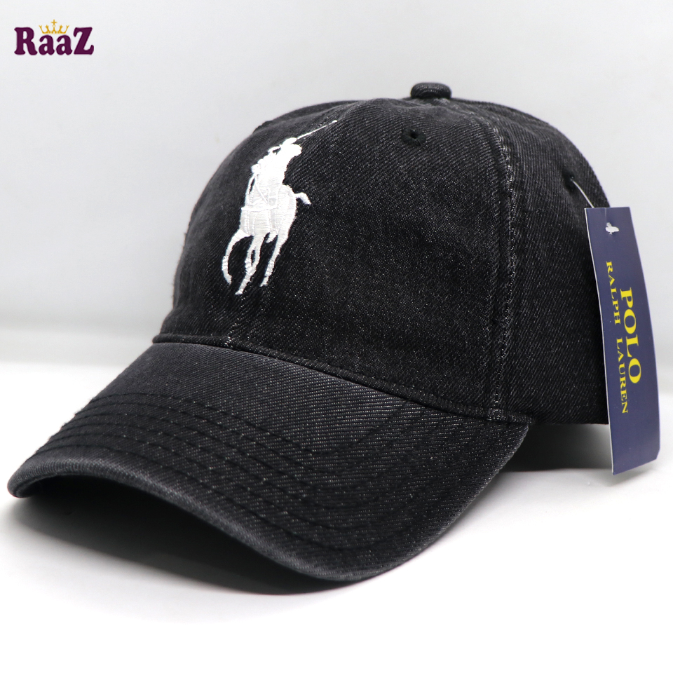 Picture of Grey Wash Denim Export US Polo Cap For Men And Women