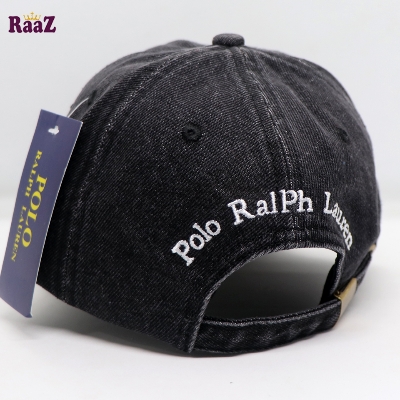 Picture of Grey Wash Denim Export US Polo Cap For Men And Women