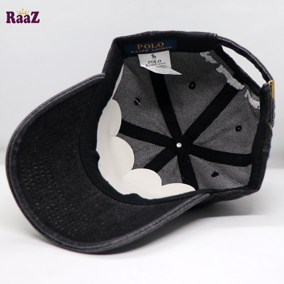 Picture of Grey Wash Denim Export US Polo Cap For Men And Women