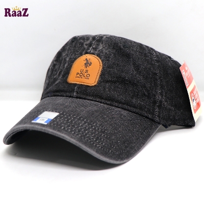 Picture of Grey Denim Us Polo Snapback Baseball Cap For Men
