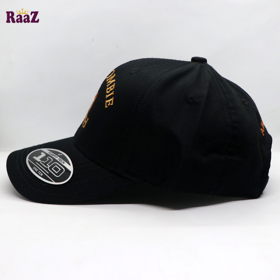 Picture of Black Abercrombie Cotton Baseball Cap For Men