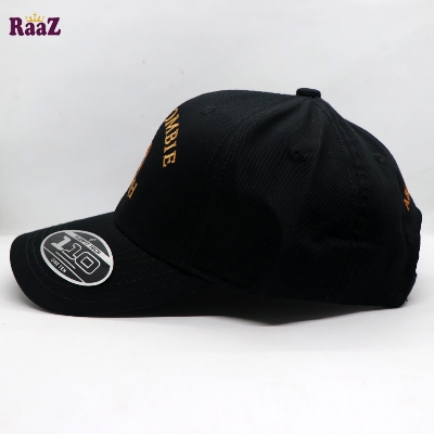 Picture of Black Abercrombie Cotton Baseball Cap For Men