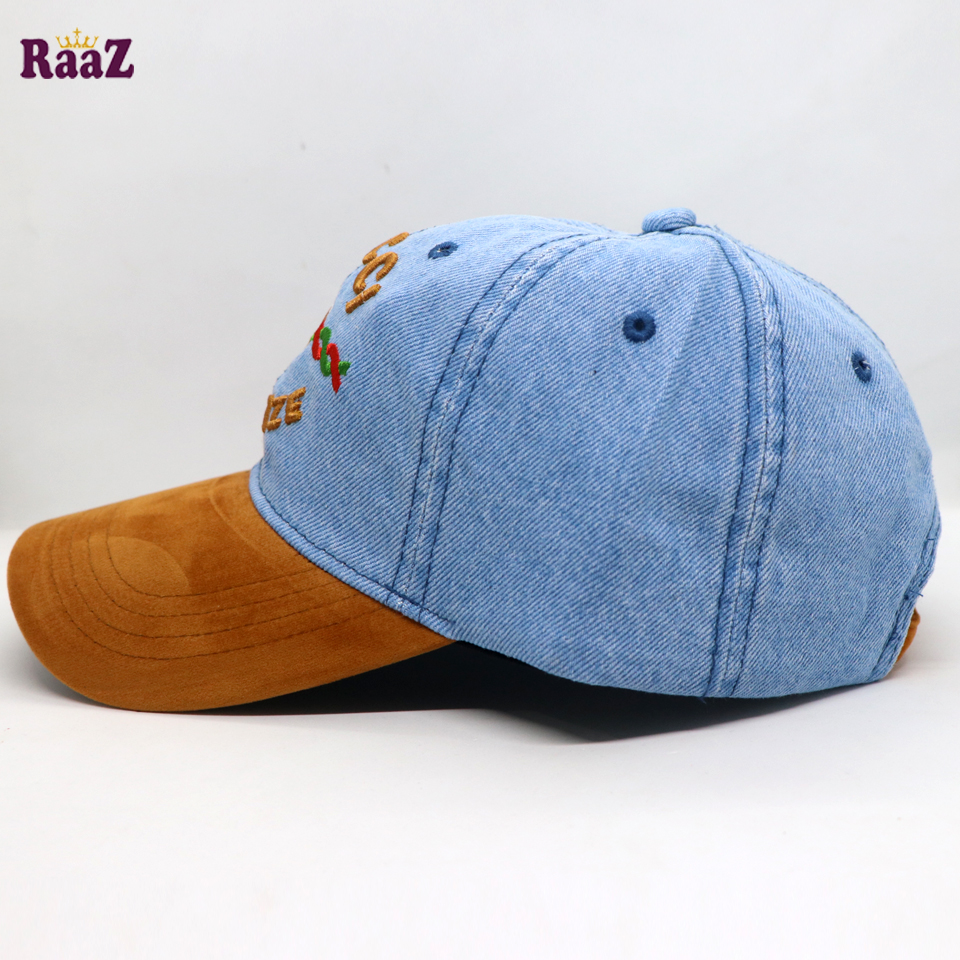 Picture of Wash Export Denim Velvet Multi Baseball Cap For Men