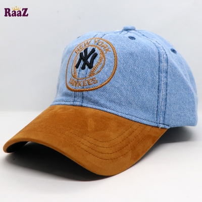 Picture of Wash Export Denim Velvet Multi Baseball Cap For Men