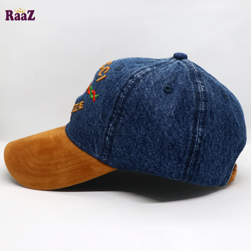 Picture of Wash Export Denim Velvet Multi Baseball Cap For Men