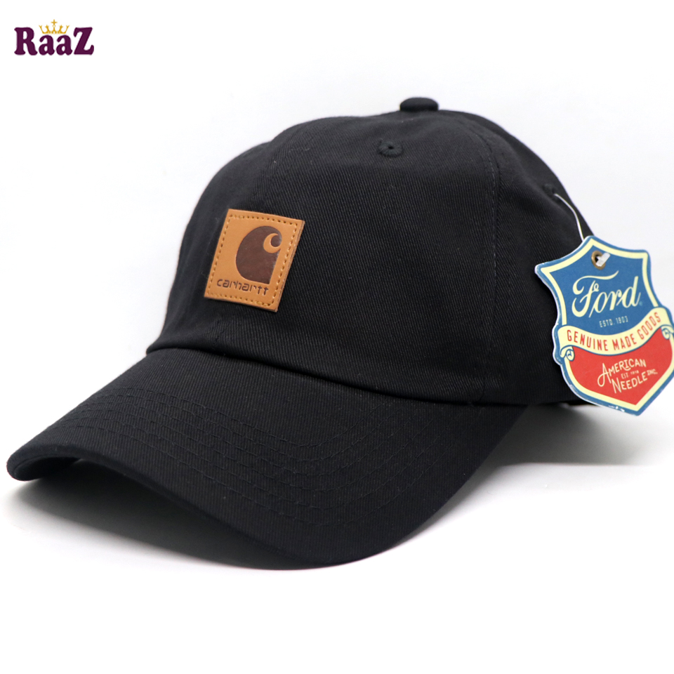 Picture of Black Carhartt Export Baseball Caps For Men