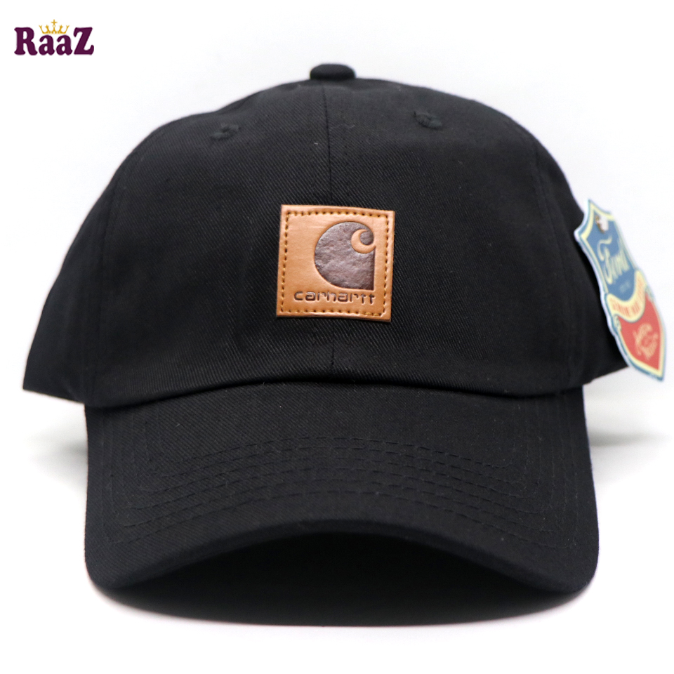 Picture of Black Carhartt Export Baseball Caps For Men