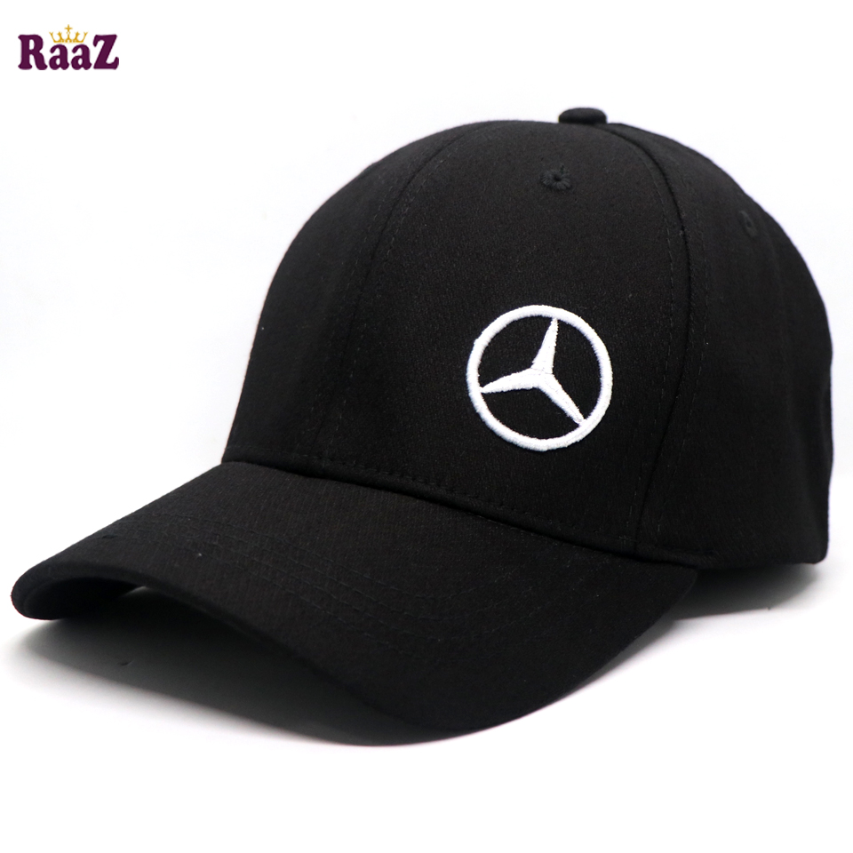 Picture of Black Mercedes Export Flexfit Fashion Bon Cap For Men