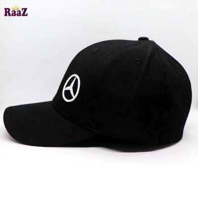 Picture of Black Mercedes Export Flexfit Fashion Bon Cap For Men