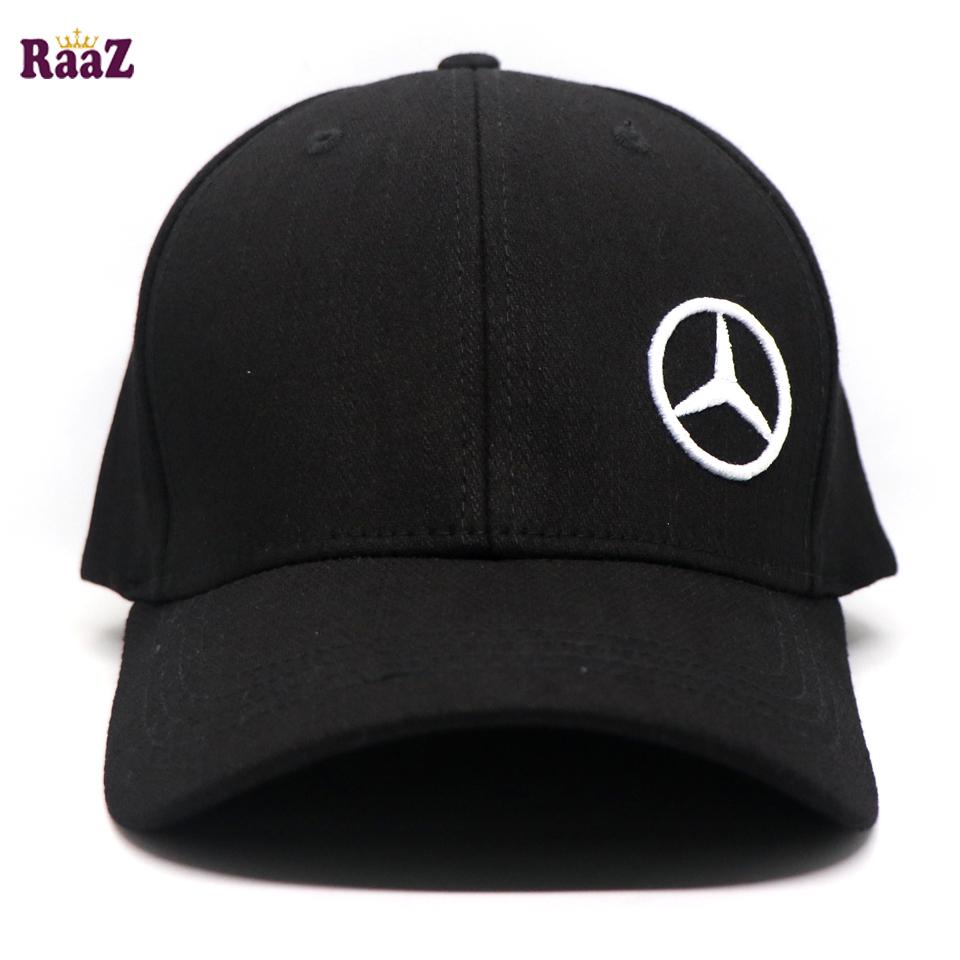Picture of Black Mercedes Export Flexfit Fashion Bon Cap For Men