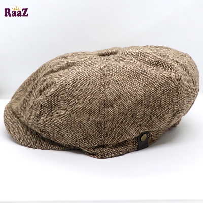 Picture of Men's Flat Top Hat Ivy Gatsby Driving Cap Autumn Winter Newsboy Hat Octagonal Hats