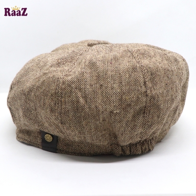 Picture of Men's Flat Top Hat Ivy Gatsby Driving Cap Autumn Winter Newsboy Hat Octagonal Hats