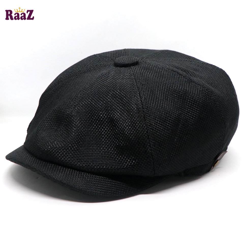 Picture of Men's Flat Top Hat Ivy Gatsby Driving Cap Autumn Winter Newsboy Hat Octagonal Hats