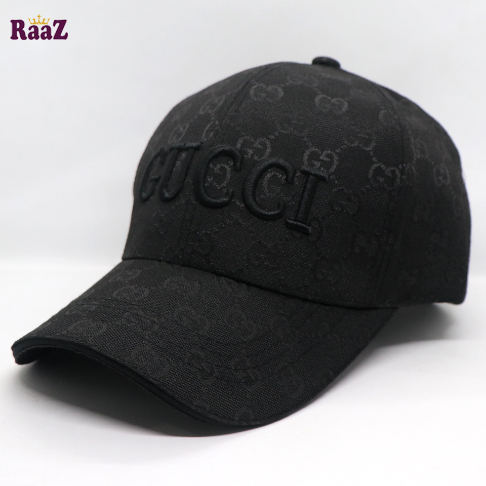 Picture of Black GG Embroidery Logo Premium Imported Cap