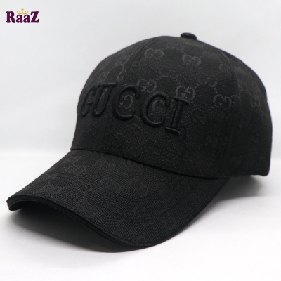 Picture of Black GG Embroidery Logo Premium Imported Cap