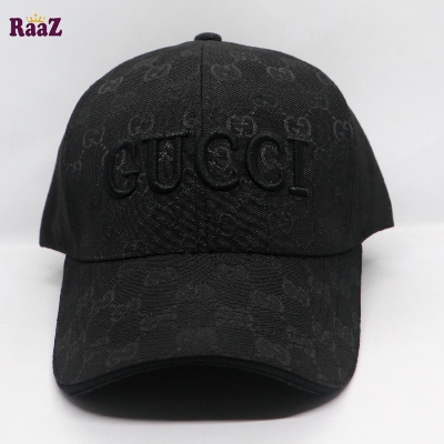 Picture of Black GG Embroidery Logo Premium Imported Cap
