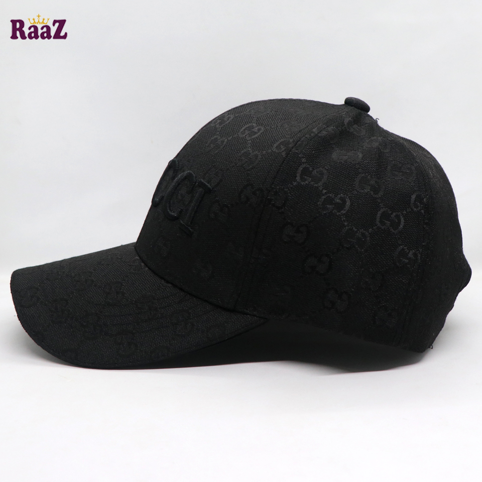 Picture of Black GG Embroidery Logo Premium Imported Cap