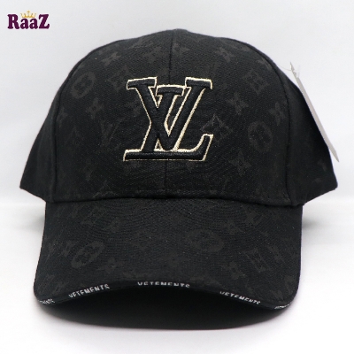 Picture of Full Black VL Embroidery Logo Premium Imported Cap