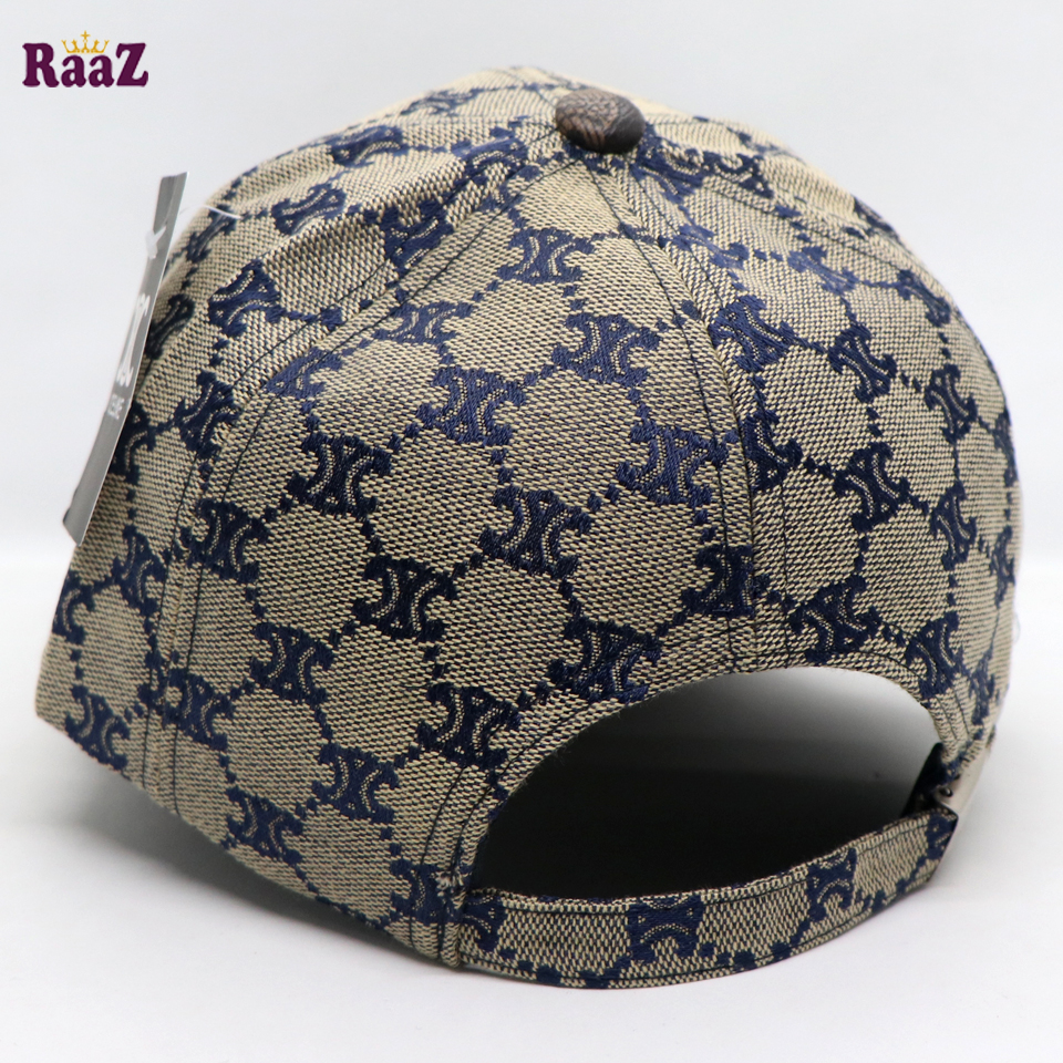 Picture of Brown Celine Leather Logo Dual Tone Premium Imported Cap