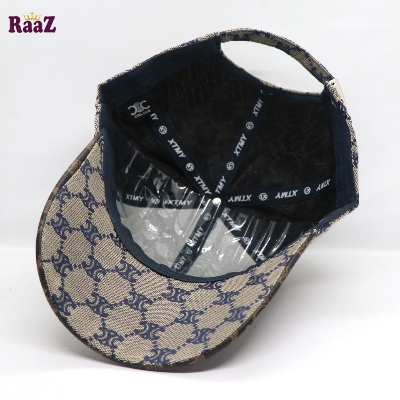 Picture of Brown Celine Leather Logo Dual Tone Premium Imported Cap