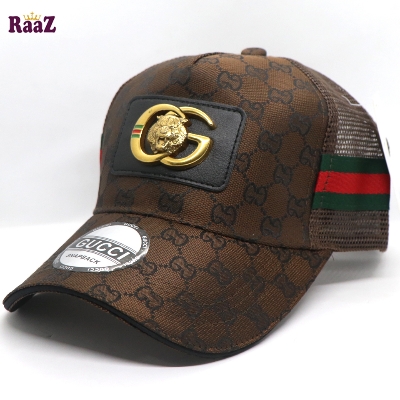 Picture of Coffee half Net GG Metal Logo Premium Imported Cap