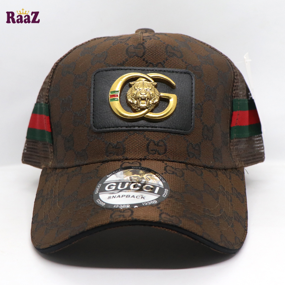 Picture of Coffee half Net GG Metal Logo Premium Imported Cap