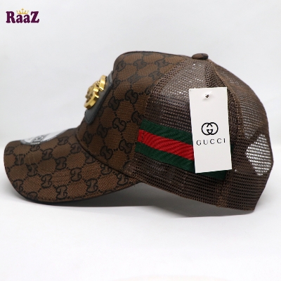 Picture of Coffee half Net GG Metal Logo Premium Imported Cap