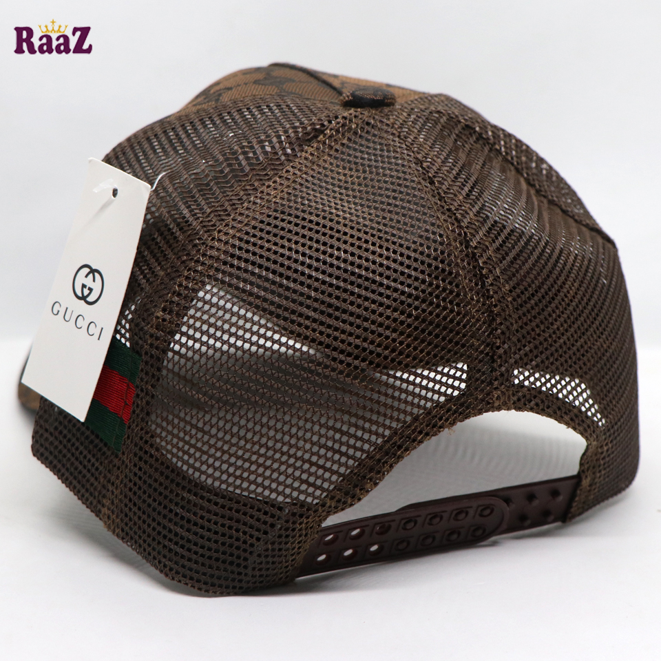 Picture of Coffee half Net GG Metal Logo Premium Imported Cap