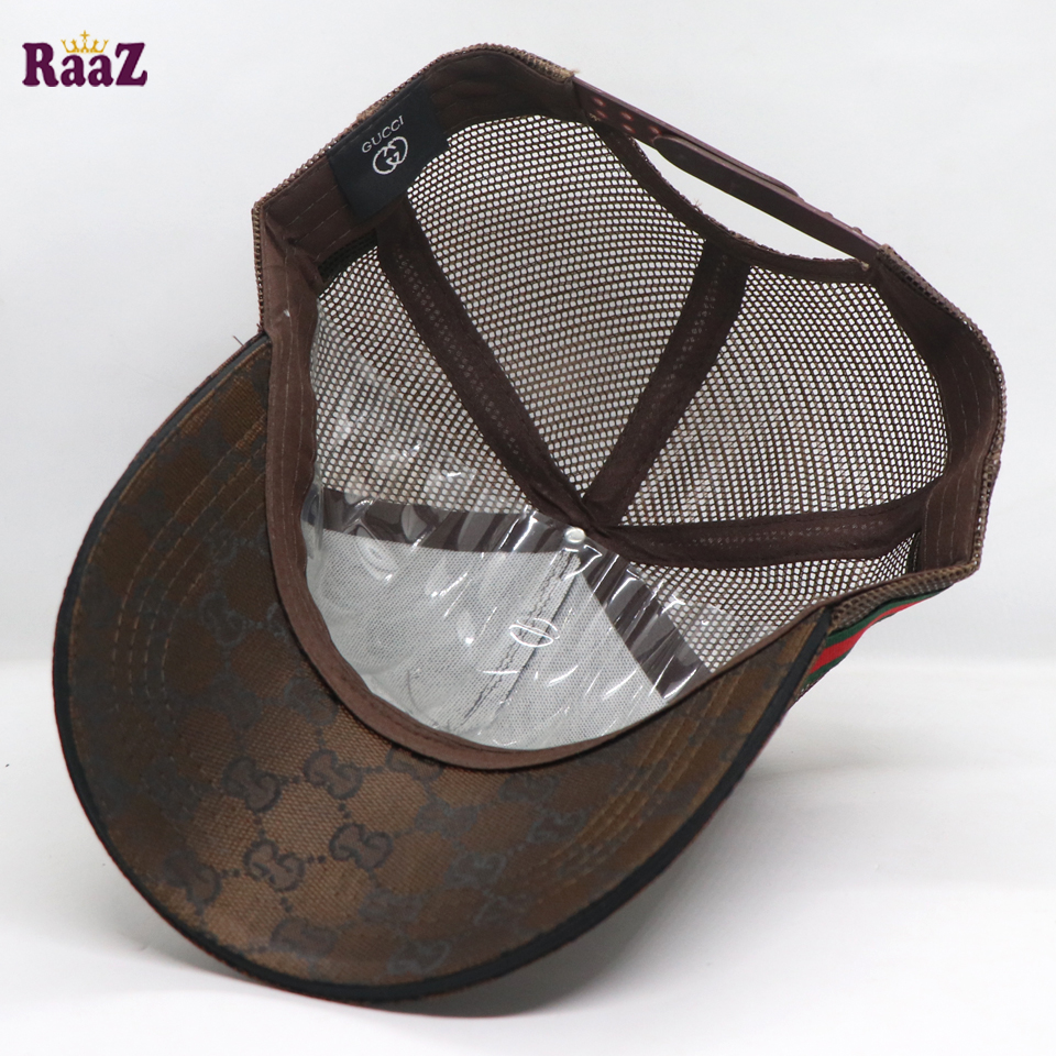 Picture of Coffee half Net GG Metal Logo Premium Imported Cap