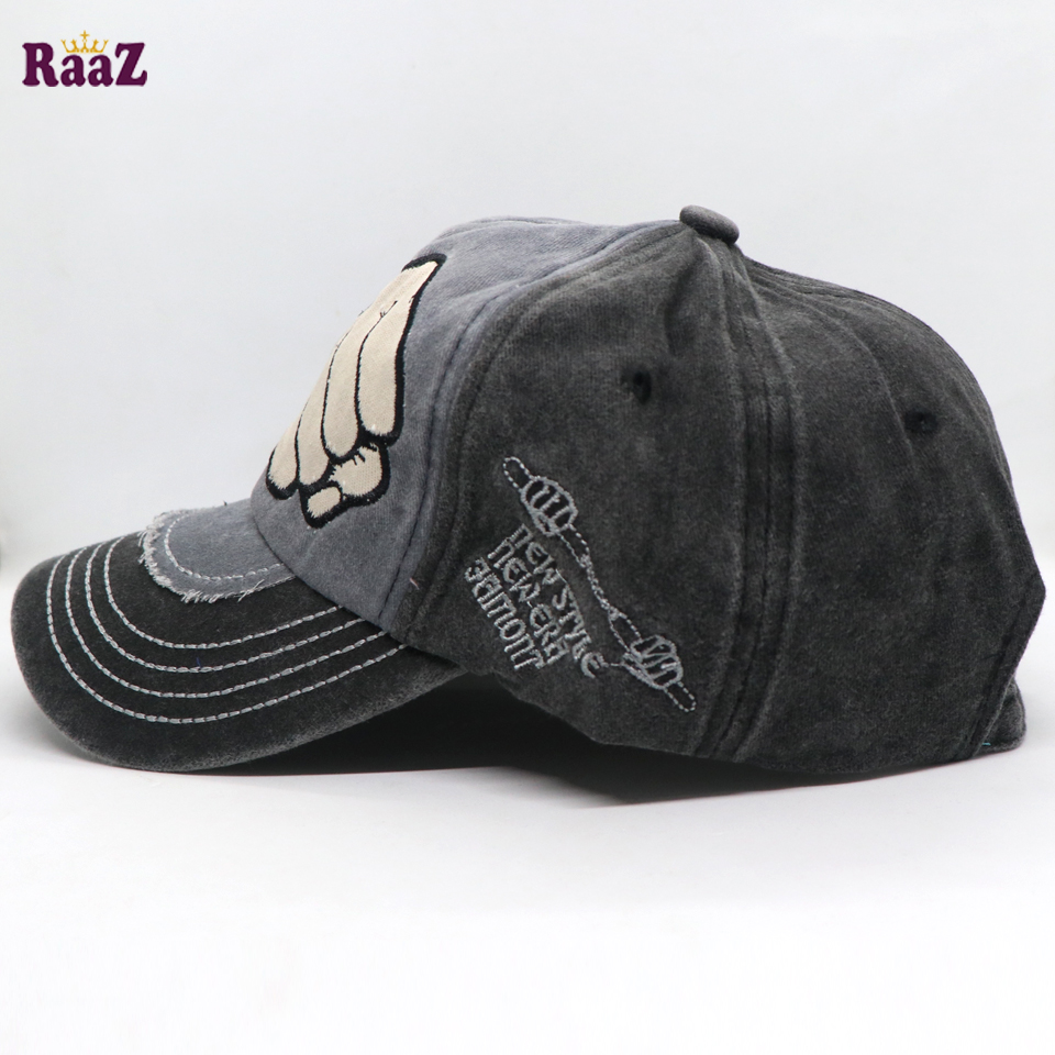 Picture of Silver Ash JMT Smash Embroidery Logo Wash Baseball Cap