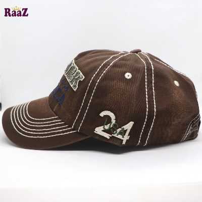 Picture of Coffee New York America Retro Wash Baseball Cap