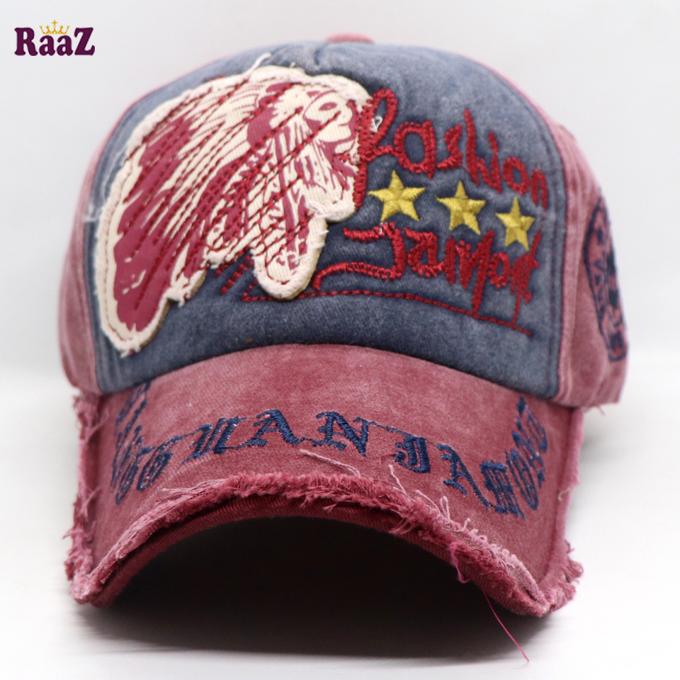 Picture of Maroon Navy Blue Fashion Jamont Embroidery Logo Imported Baseball Cap