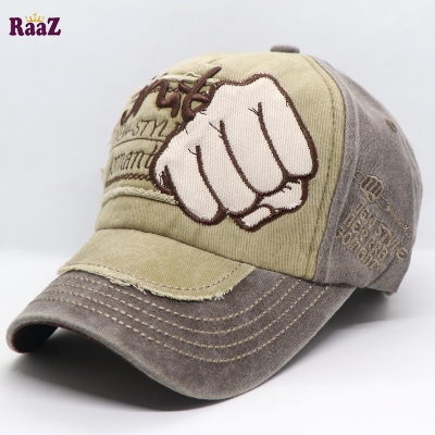 Picture of Olive JMT Smash Embroidery Logo Wash Baseball Cap