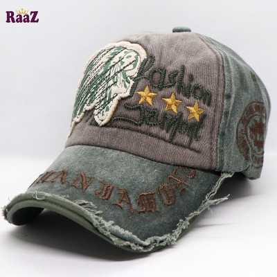 Picture of Deep Green Fashion Jamont Embroidery Logo Imported Baseball Cap