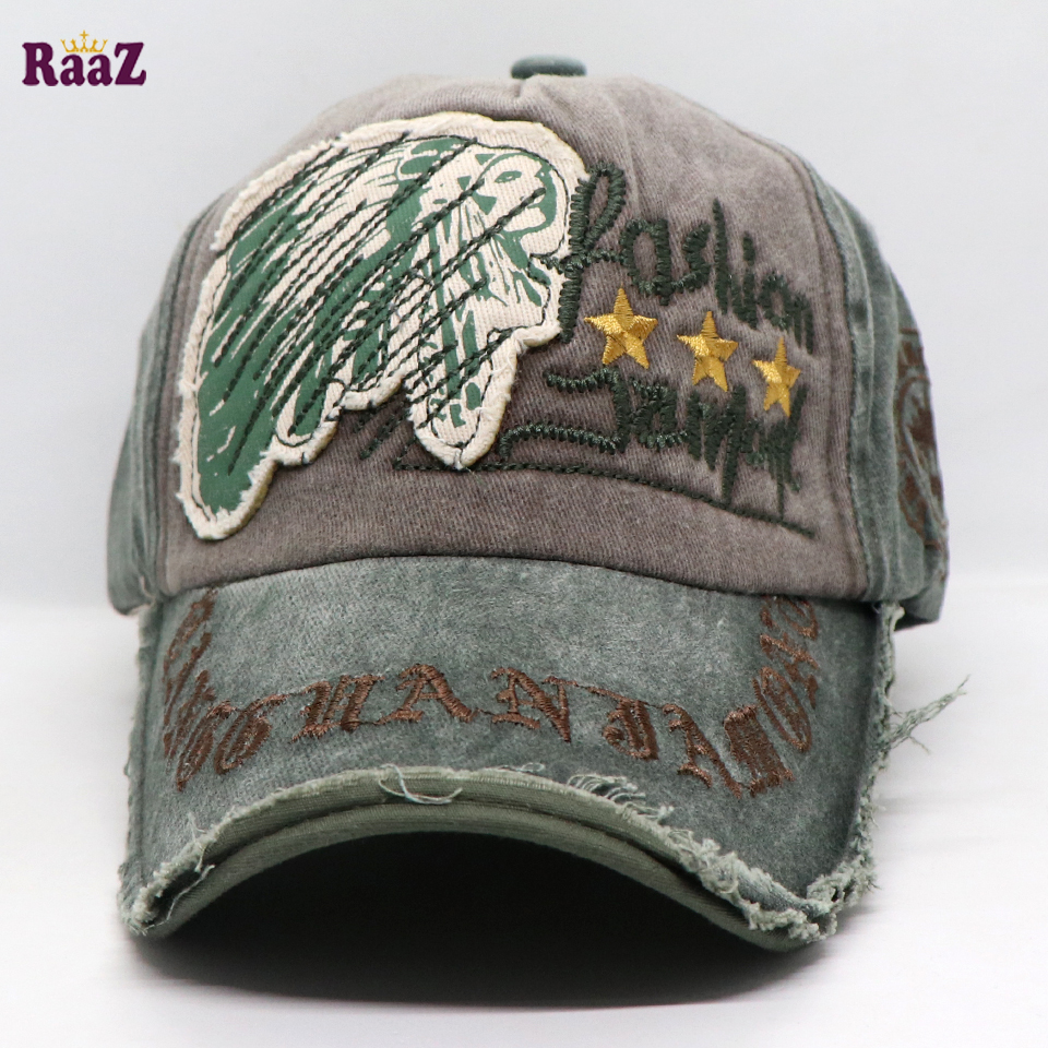Picture of Deep Green Fashion Jamont Embroidery Logo Imported Baseball Cap