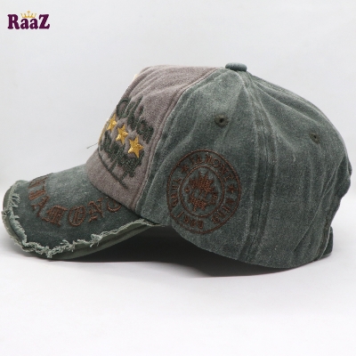 Picture of Deep Green Fashion Jamont Embroidery Logo Imported Baseball Cap