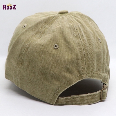 Picture of Off White Benny Gold Embroidery Logo Wash Baseball Cap