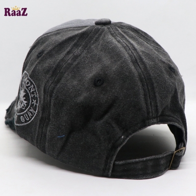 Picture of Silver Black Fashion Jamont Embroidery Logo Imported Baseball Cap