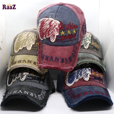 Picture of Maroon Navy Blue Fashion Jamont Embroidery Logo Imported Baseball Cap