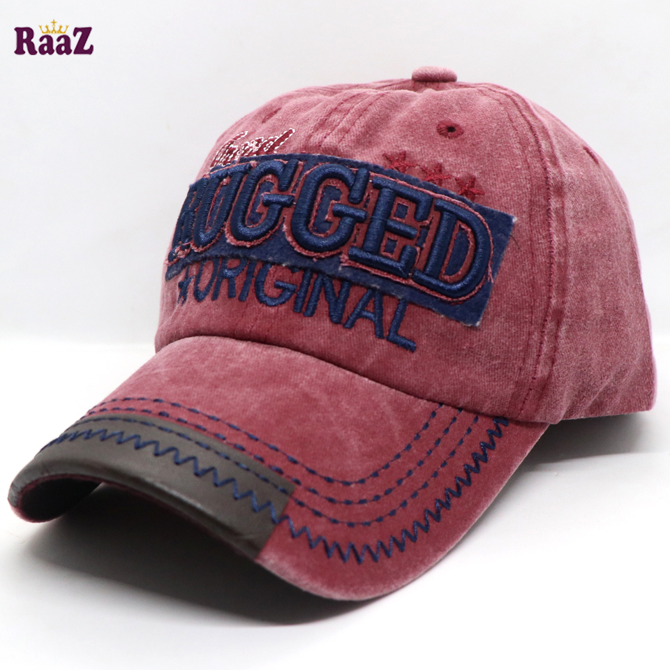 Picture of Maroon Rugged Original Embroidery Logo Imported Cap