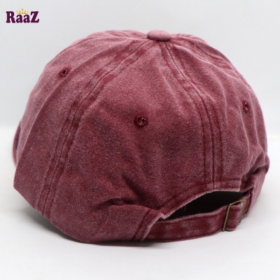 Picture of Maroon Rugged Original Embroidery Logo Imported Cap