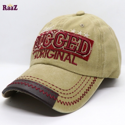 Picture of Brown Rugged Original Embroidery Logo Imported Cap