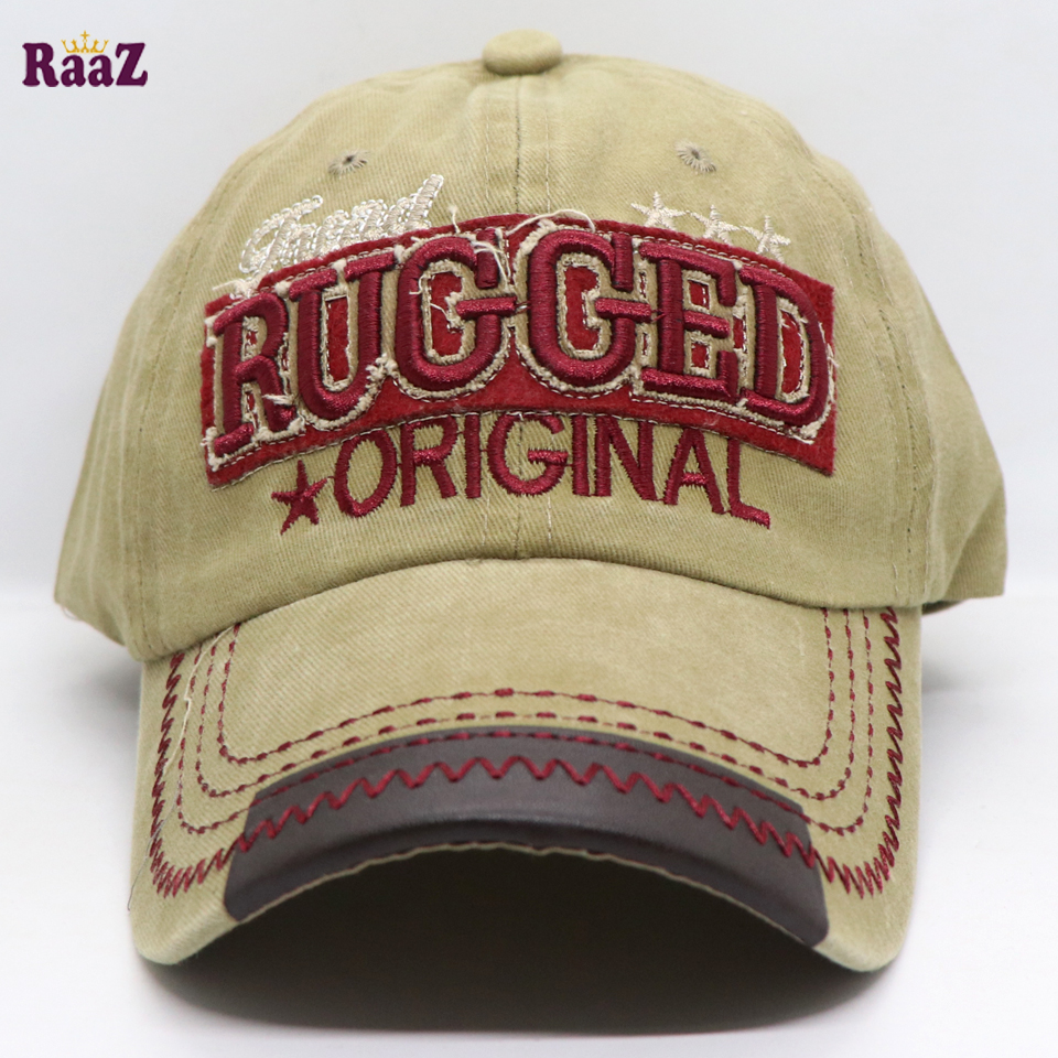 Picture of Brown Rugged Original Embroidery Logo Imported Cap