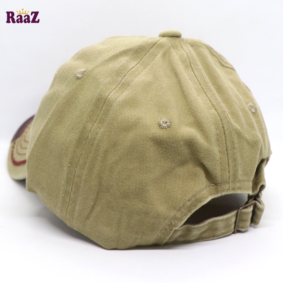 Picture of Brown Rugged Original Embroidery Logo Imported Cap